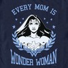 Men's Wonder Woman Every Mom is Wonder Woman Black and White T-Shirt - 2 of 4