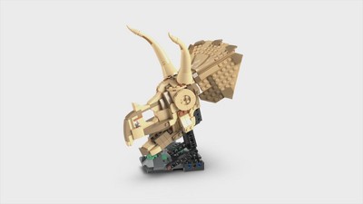 LEGO Jurassic World Dinosaur Fossils Triceratops Skull Building