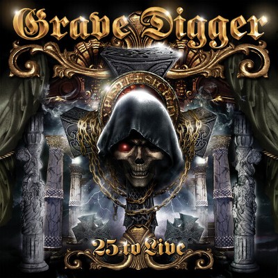 Grave Digger - 25 To Live (cd) : Target