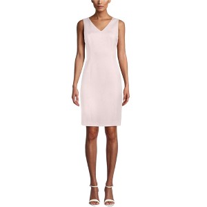 Anne Klein Womens Solid Sheath Dress - 1 of 1
