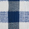 Design Imports Buffalo Check Chindi - Navy & White - 2 Ft 3 In X 6 Ft - 4 of 4