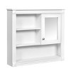 NicBex Wall Mounted Bathroom Storage Cabinet,32'' Medicine Cabinet with Mirror and 4 Shelves for Bathroom - 4 of 4