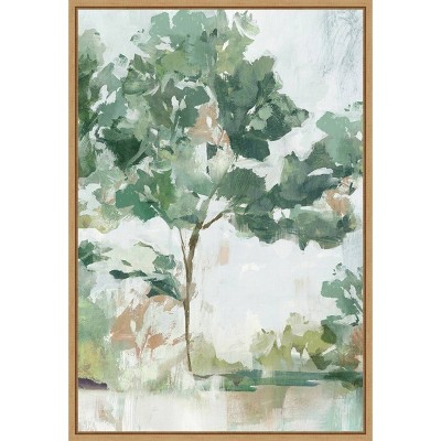 16" x 23" Soundless Beauty I by Isabelle Z Framed Canvas Wall Art - Amanti Art