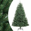 vidaXL Artificial Hinged Christmas Tree Green PVC 5.9 ft Foldable - 2 of 4