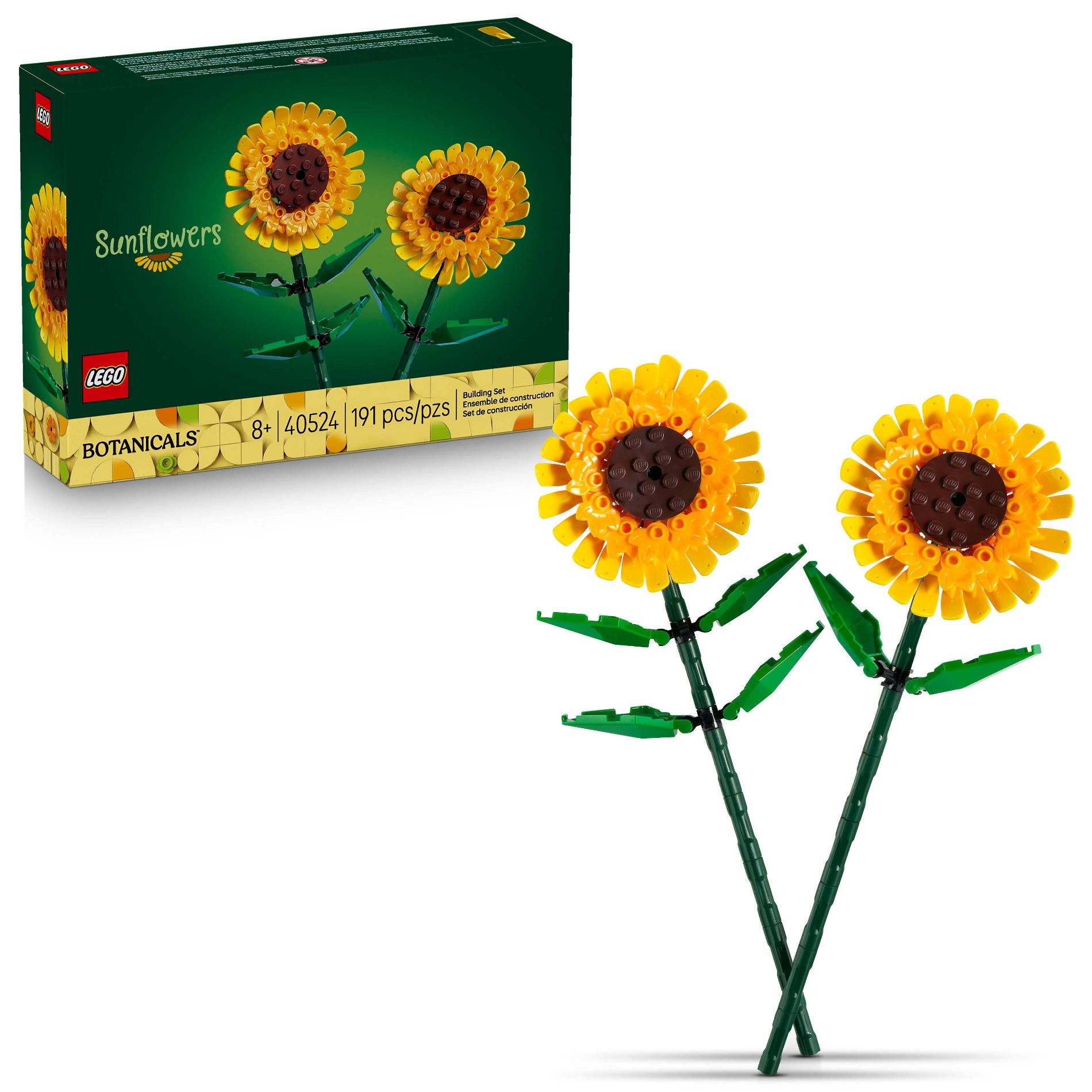 LEGO Sunflowers Building Toy Set 40524