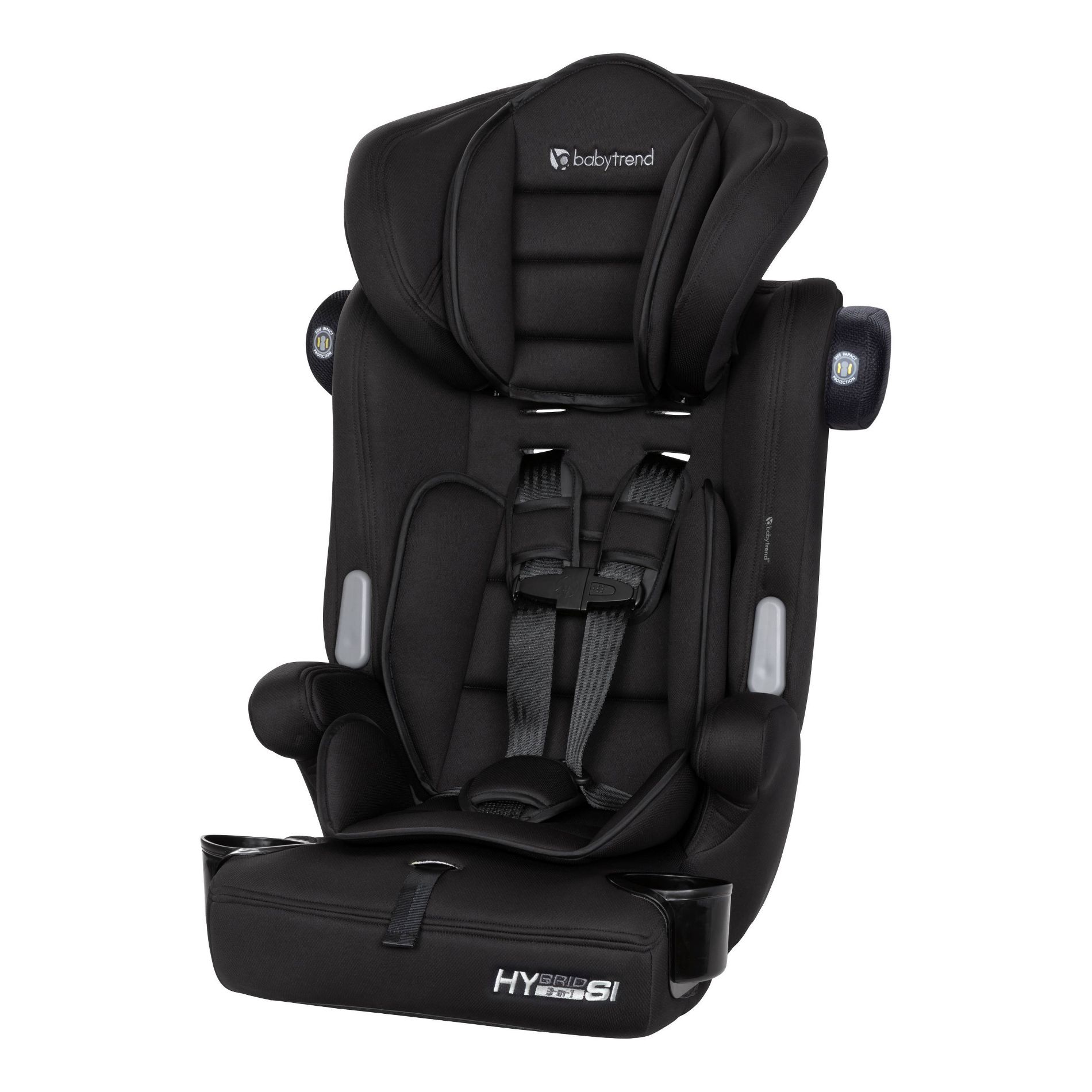 Baby Trend Hybrid SI 3-in-1 Combination Booster Car Seat with Side Impact Protection - Hoboken Black