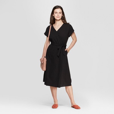 target universal thread black dress