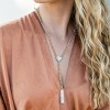 Sanctuary Project by sanctuaire Semi Precious White Howlite Chain Link Y Statement Necklace Gold - 2 of 3