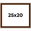 PosterPalooza | Weathered Gold Picture Frame - UV Acrylic, Backing Board, Hanging Hardware Included - 2 of 4