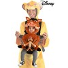 HalloweenCostumes.com One Size   Infant Disney The Lion King Timon and Pumbaa Baby Carrier Halloween Costume Cover, Brown - 2 of 2