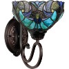 Chloe Lighting Liaison Victorian-Style 1-Light Wall Sconce 8" Shade - 4 of 4