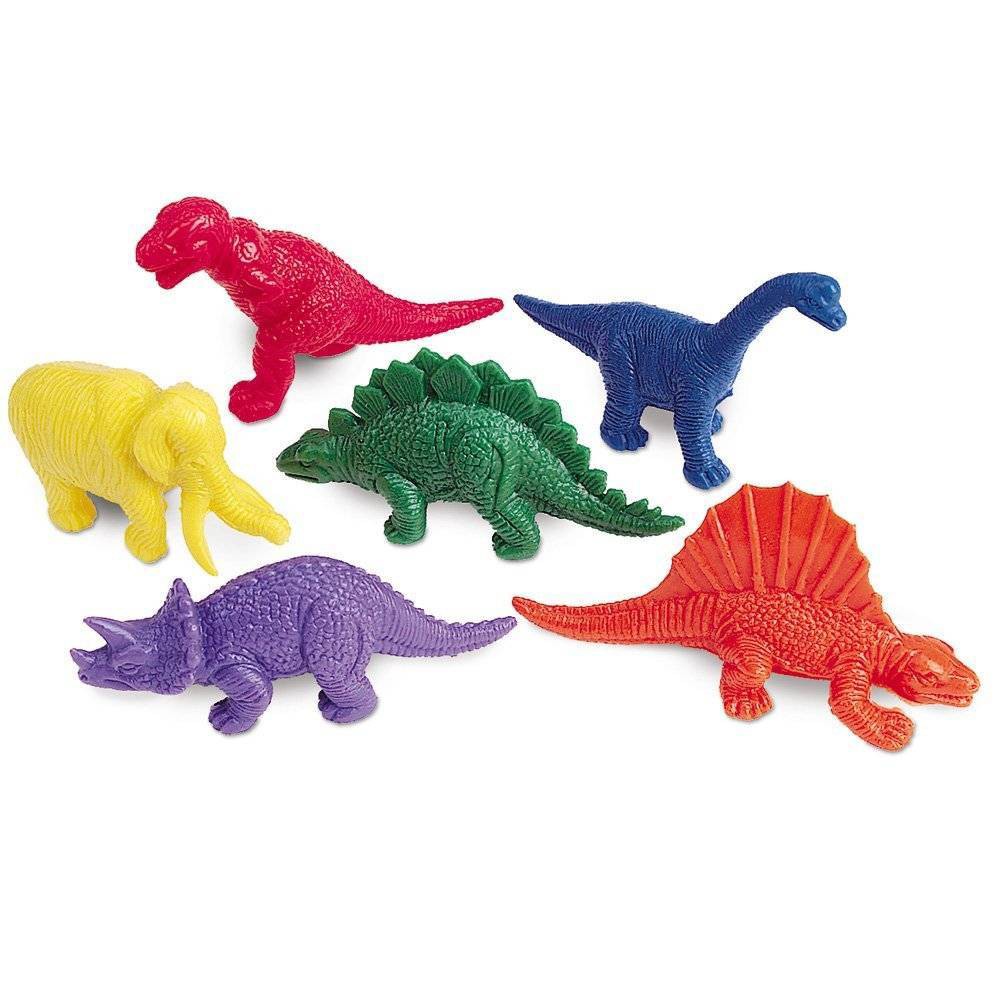 UPC 765023003727 product image for Learning Resources Mini Dino Counters, Set of 108 | upcitemdb.com