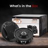 Pyle 4" 120 Watt 2-Way Coaxial Speakers with High Performance Audio - 3 of 4