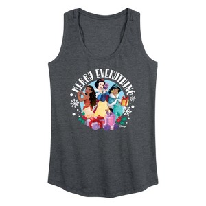 Women's - Disney - Merry Everything Graphic Racerback Tank - 1 of 4