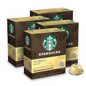 Starbucks by Nespresso Espresso Roast Coffee Pods 10 Capsules, Bag