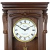 Bedford Clock Collection Chestnut Chiming Pendulum Wall Clock - 2 of 4