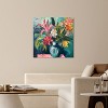 Art Remedy Vase of Bright Tropical Flowers Vase Paintings Unframed - 2 of 4