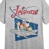 The Jetsons Logo Women's Heather Gray Sleep Shirt - 2 of 3