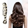 Unique Bargains Women's Heart Style Handheld Wide Tooth Comb for Curly Thick Straight Hair 1 Pc - 4 of 4