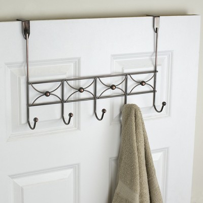 Home Basics Arbor 5 Hook Hanging Rack, Oil Rubbed Bronze