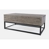 Jofran, East Hampton Distressed Solid Wood Lift-Top Coffee Table - 2 of 4