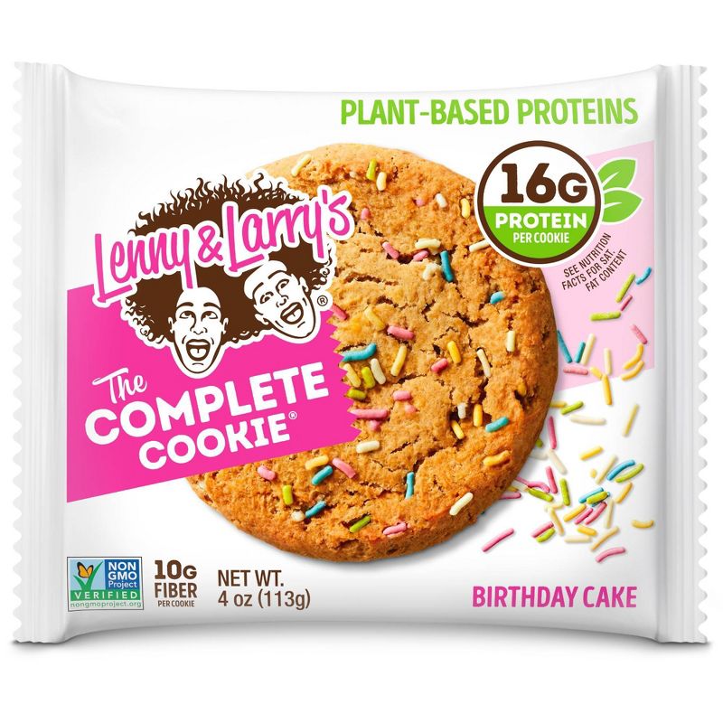Lenny &#38; Larry&#39;s Complete Vegan Cookie - Birthday Cake - 12ct, 3 of 10