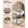 Oversized Outdoor Rocking Chair w/ Spacious Design, Comfort & Support, Versatile Stylish Accent, and Easy Assembly & Maintenance - 4 of 4