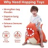 iPlay, iLearn Bouncy Pals Kids Dinosaur Hopper Ball - 2 of 3