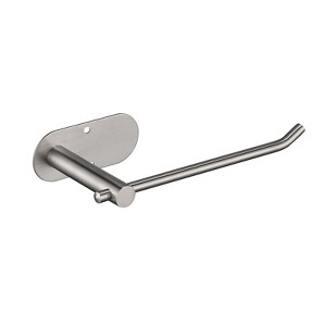 SEVOBAL Bathroom Towel Holders Paper Towel Holder Space Saving Durable Design for Kitchen and Bathroom Use, Brushed Nickel, 7.36"*4.21"*2.36" - 1 of 4