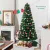 Costway 3/4/5/6 FT Pre-Lit Fiber Optic Artificial Christmas Tree with Multicolor Led Lights - 4 of 4