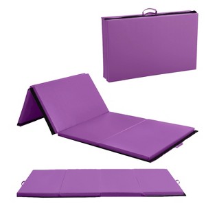 BestMassage Gym Exercise Mat 4-Panel Folding Gymnastics Mat for Home Gym Use - 1 of 4