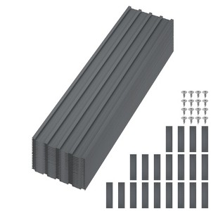 20Pcs Metal Roof Panels, Galvanized Steel Panels for Carport, Corrugated Panels for Garages,Sheds, Stables - 1 of 4