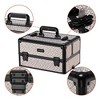 BYOOTIQUE Makeup Train Case Trolley w/ Cube Case Cosmetic Organizer Art Deco - 4 of 4