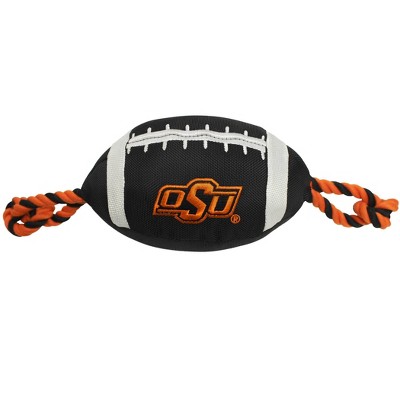 NCAA Oklahoma State Cowboys Nylon Football Dog Toy