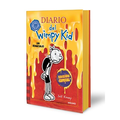 Diario del Wimpy Kid: Un Renacuajo (Edición Cantos Pintados) / Diary of a Wimpy Kid (Sprayed Edges Edition) - by  Jeff Kinney (Hardcover)