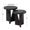 Uttermost Nadette Nesting Tables, S/2 - image 3 of 4