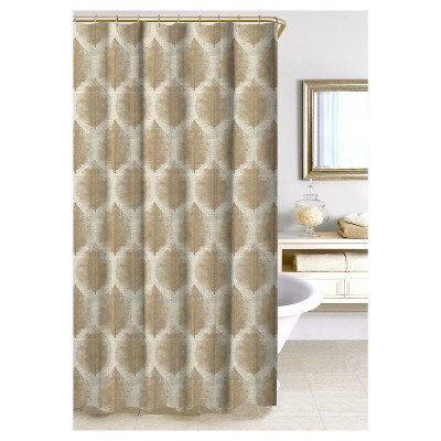 Cartine Shower Curtain - Taupe - Homewear