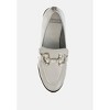 Dendron Diamante Horsebit Metallic Loafers - 4 of 4