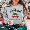 Simply Sage Market Women's Graphic Sweatshirt It's The Most Wonderful Time Car - 2 of 4