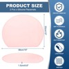 Unique Bargains Silicone Heat Resistant Waterproof Oil Proof Semicircle Placemats - 2 of 4