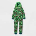Boys' Minecraft Blanket Sleeper - Green