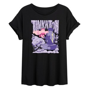 Women's - Pokémon - Tinkaton Slam Oversized Graphic T-Shirt - 1 of 4