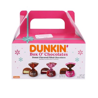 Image of Dunkin Christmas Box O'Chocolates - 5oz