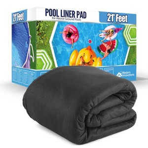 Modern Innovations Above Ground Pool Liner Pad, 21' Foot Round - 1 of 4