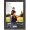 PosterPalooza | Photo Size Shabby Chic Black Picture Frame - UV Acrylic, Foam Board Backing, Hanging Hardware - 3 of 4