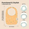 KeaBabies 8-Pack Organic Baby Bibs for Boy, Girl, Drool Bibs, Baby Bib for Girls, Boys,  Newborn Teething Bibs - 2 of 4