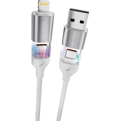 Nautica Multi Port Ultimate all-in-one Charging and Syncing Solution Cable Urban CB405 ( 4In1 ) (100W)