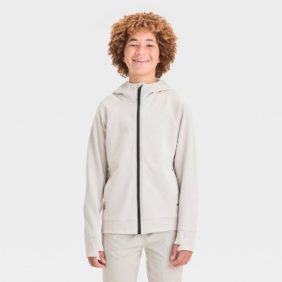 Boys' Premium Fleece Full Zip Hoodie - All In Motion™