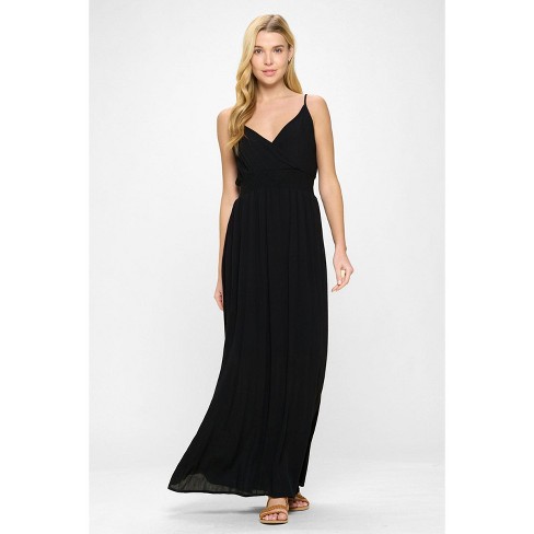 Black maxi dress target best sale