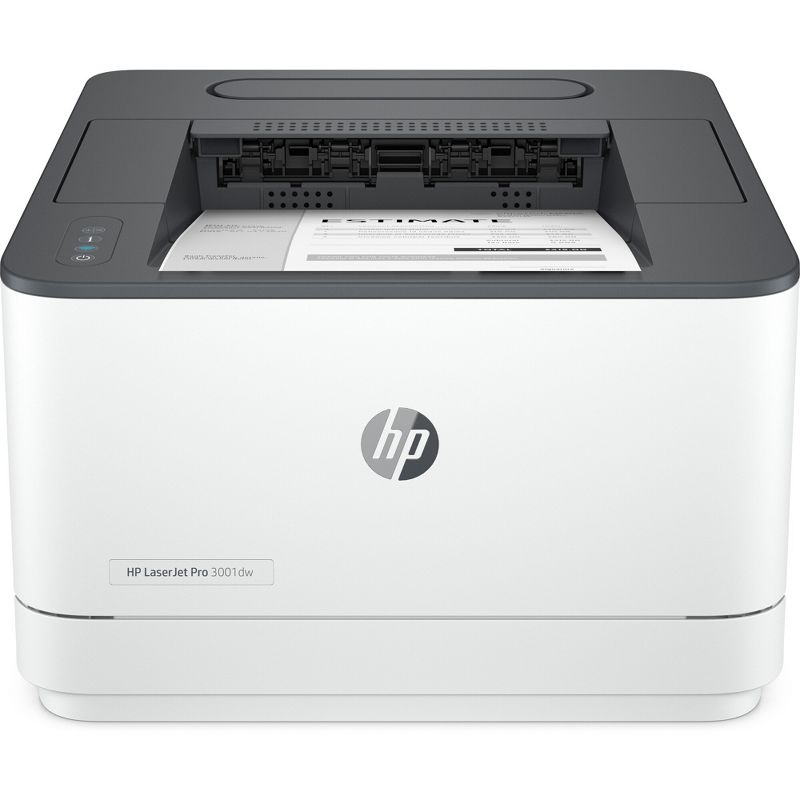 HP Inc. LaserJet Pro 3001dw Laser Printer, Black And White Mobile Print Up to 50,000, 1 of 9
